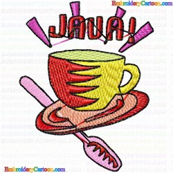 Mugs 23 Embroidery Design