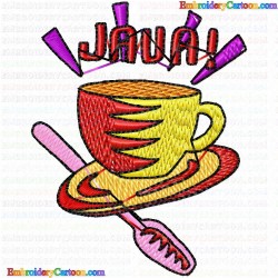 Mugs 24 Embroidery Design