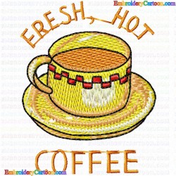 Mugs 25 Embroidery Design