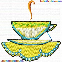 Mugs 28 Embroidery Design