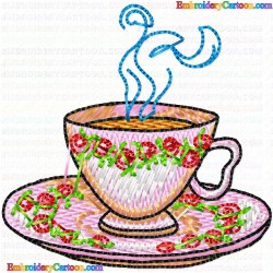 Mugs 33 Embroidery Design