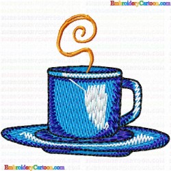 Mugs 34 Embroidery Design