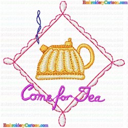 Mugs 44 Embroidery Design