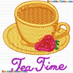 Mugs 47 Embroidery Design