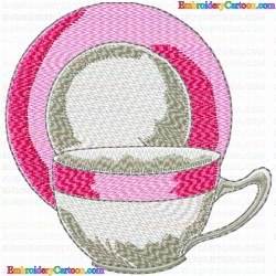 Mugs 50 Embroidery Design