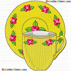 Mugs 57 Embroidery Design