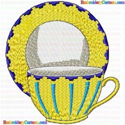 Mugs 58 Embroidery Design