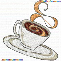 Mugs 65 Embroidery Design