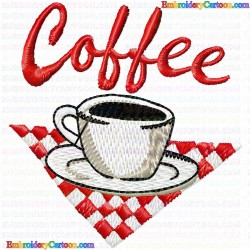 Mugs 67 Embroidery Design