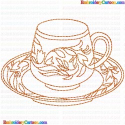 Mugs 71 Embroidery Design