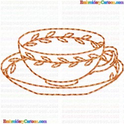 Mugs 77 Embroidery Design