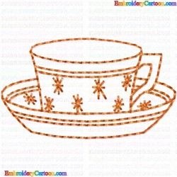 Mugs 79 Embroidery Design