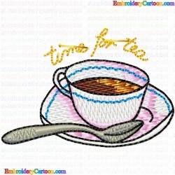 Mugs 7 Embroidery Design