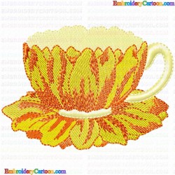 Mugs 82 Embroidery Design