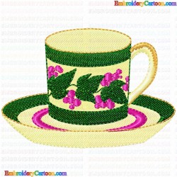 Mugs 83 Embroidery Design