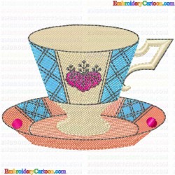 Mugs 85 Embroidery Design