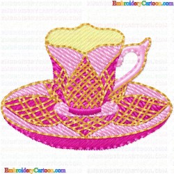 Mugs 86 Embroidery Design