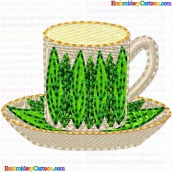 Mugs 87 Embroidery Design