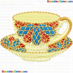 Mugs 88 Embroidery Design