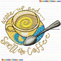 Mugs 8 Embroidery Design