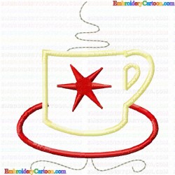 Mugs 94 Embroidery Design