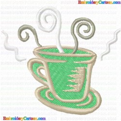 Mugs 96 Embroidery Design