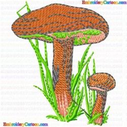 Mushroom 14 Embroidery Design