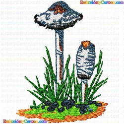 Mushroom 15 Embroidery Design