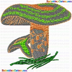 Mushroom 16 Embroidery Design