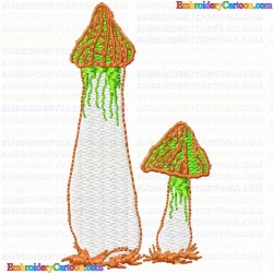 Mushroom 21 Embroidery Design