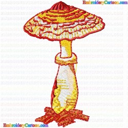 Mushroom 23 Embroidery Design