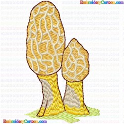 Mushroom 25 Embroidery Design