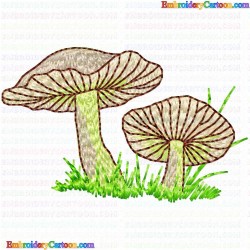 Mushroom 26 Embroidery Design