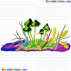 Mushroom 37 Embroidery Design