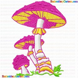 Mushroom 42 Embroidery Design