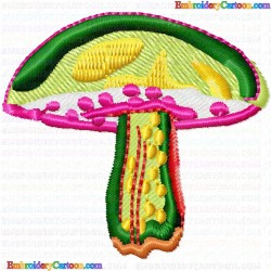 Mushroom 43 Embroidery Design