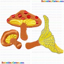 Mushroom 9 Embroidery Design