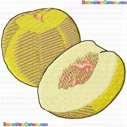 Muskmelon 1 Embroidery Design