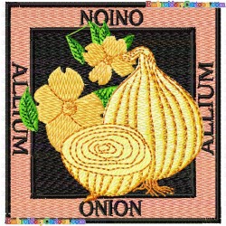 Onion 2 Embroidery Design