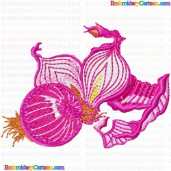 Onion 3 Embroidery Design