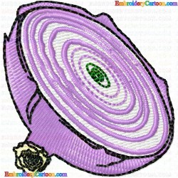 Onion 5 Embroidery Design