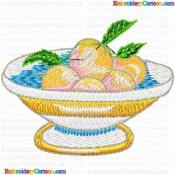 Orange 1 Embroidery Design