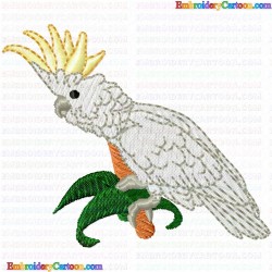 Parrots 11 Embroidery Design