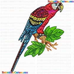 Parrots 13 Embroidery Design