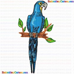 Parrots 15 Embroidery Design