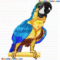 Parrots 28 Embroidery Design