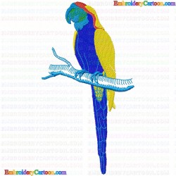 Parrots 36 Embroidery Design