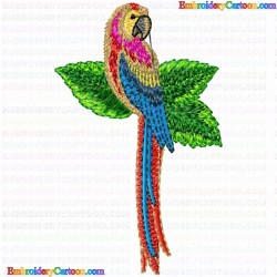 Parrots 40 Embroidery Design