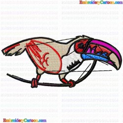 Parrots 43 Embroidery Design