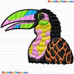 Parrots 51 Embroidery Design